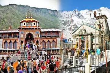 Do Dham yatra by helicopter